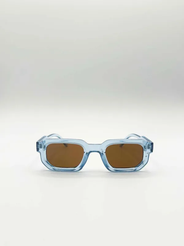 Chunky Retro Square Sunglasses - SVNX