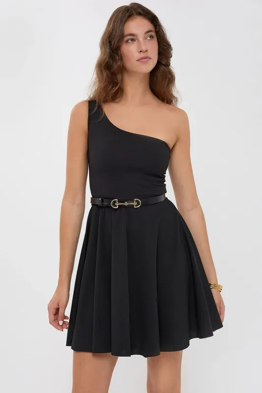 One-Shoulder Mini Dress