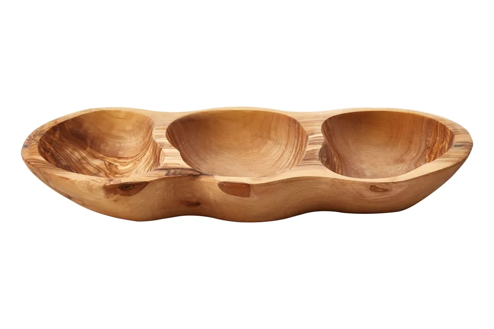 Kora 3 Compartment Antipasti Dish - Orsina