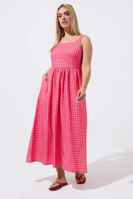 Gingham Maxi Dress - Yours