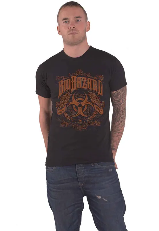 Since 1987 Band Logo T Shirt - Biohazard