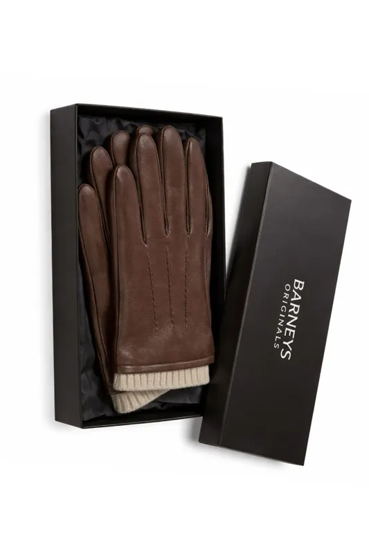Gift Boxed Real leather Gloves - Barneys Originals