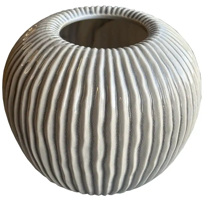 Pallida Collection Striped Vase - Hill Interiors