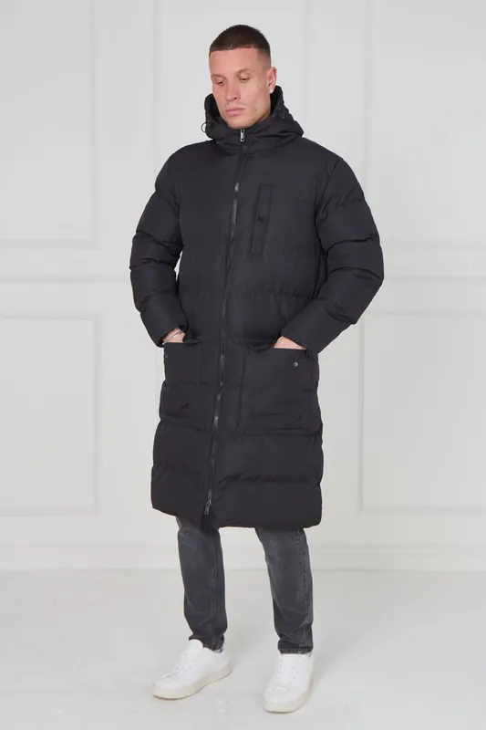 Heavyweight Longline Puffer Coat - ELAINA FASHION