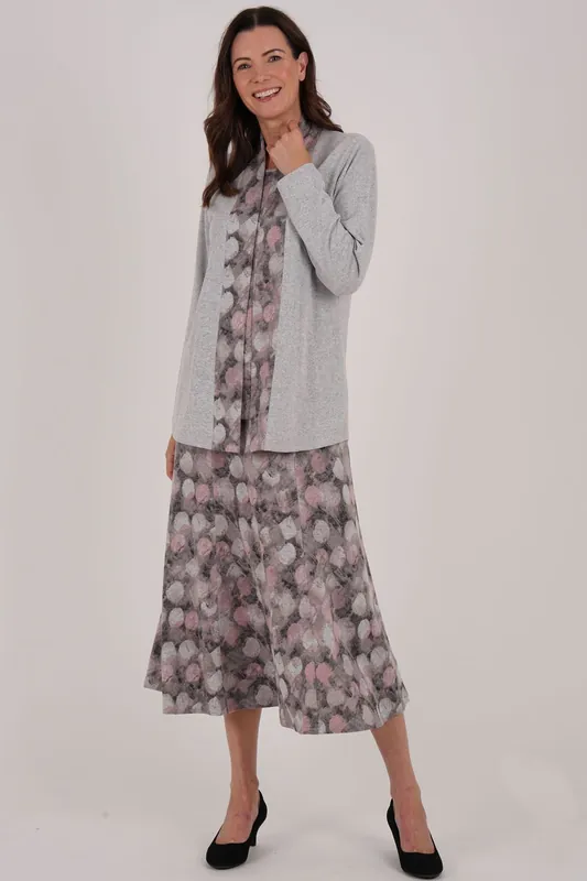 Blur Dot Skirt Short Length - Tigi