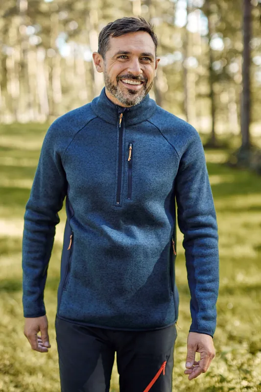Treston Half-Zip Fleece Anti-Pill Stretch Winter Jumper