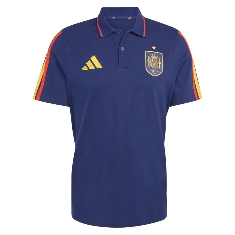 Mens 2026 2027 DNA Polo Shirt Dark Blue - Spain