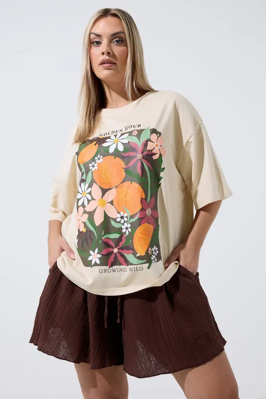 Floral Beaded T-Shirt