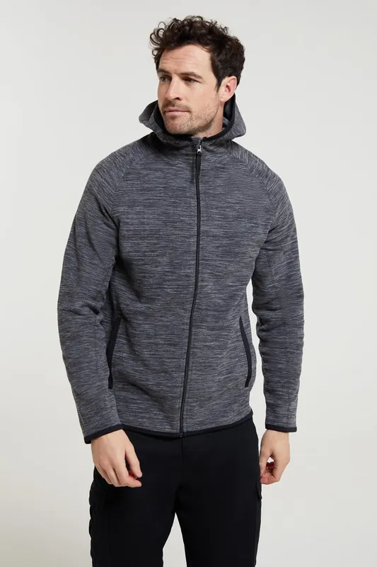 Snowdon II' Lightweight Breathable Soft Casual Full Zip Hoodie - Mountain Warehouse