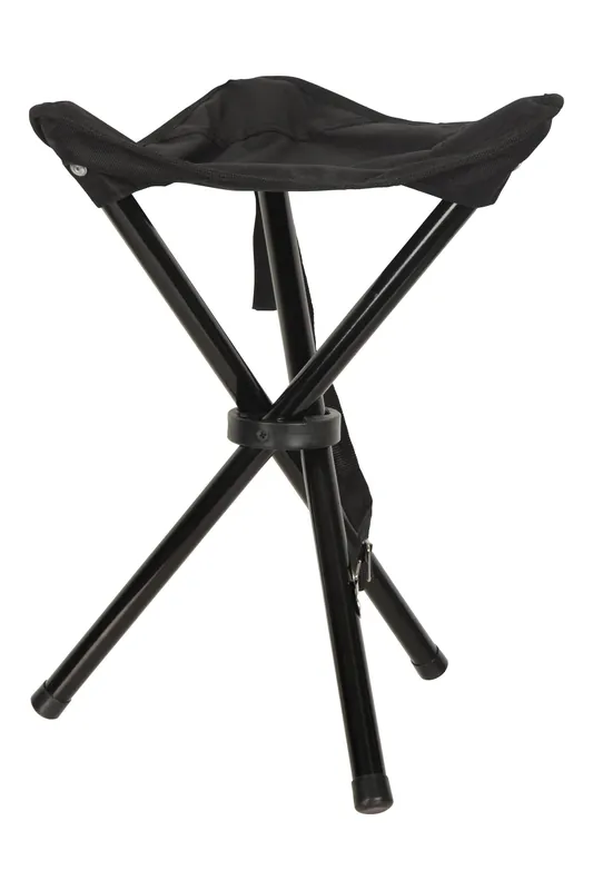 Travelling Summer Camping Outdoor 3 Legged Bar Stool - Mountain Warehouse