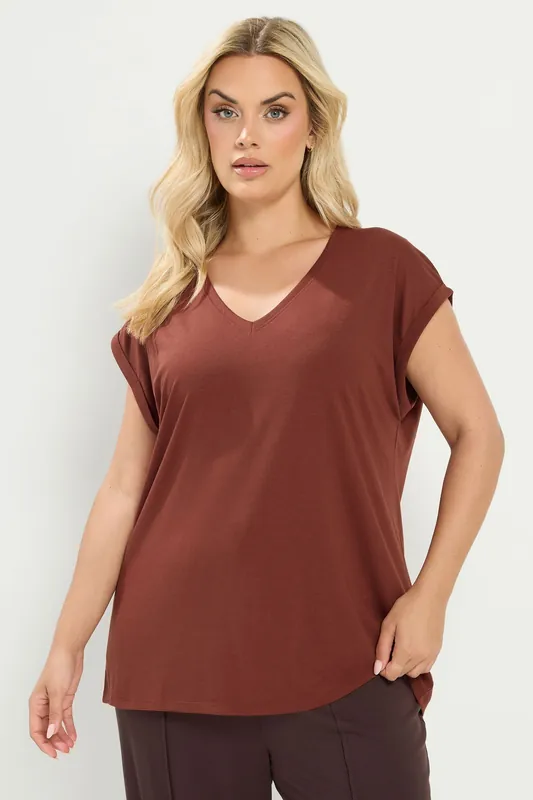 V-Neck Basic T-Shirt