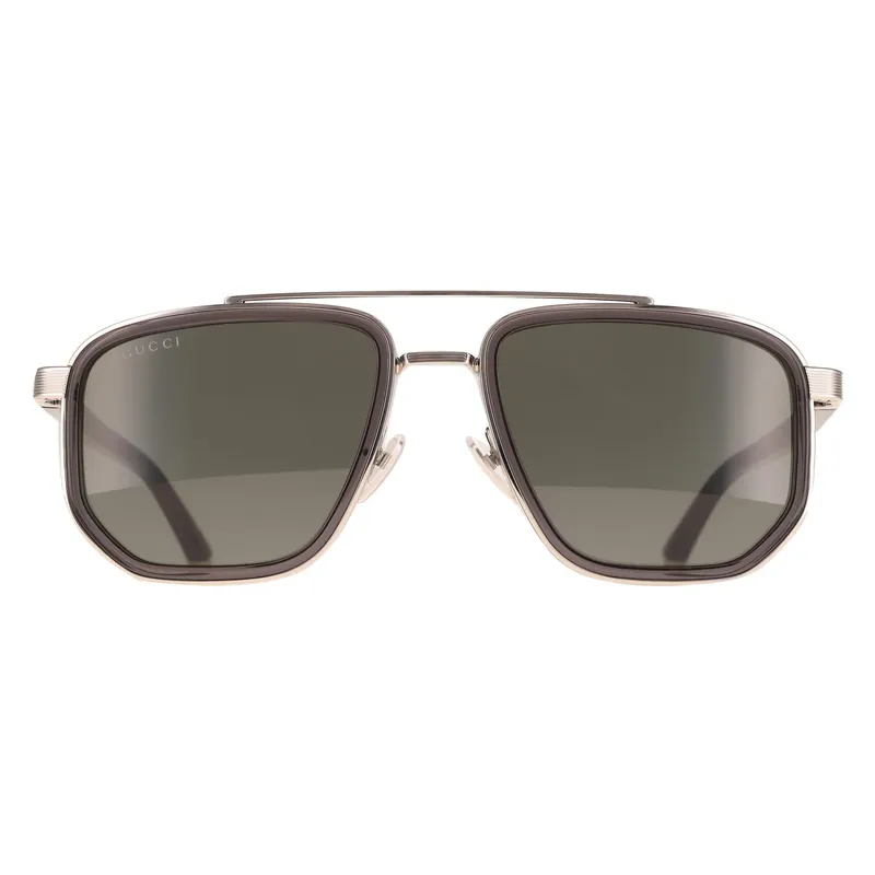 Aviator Silver Grey Grey GG2073S - Gucci