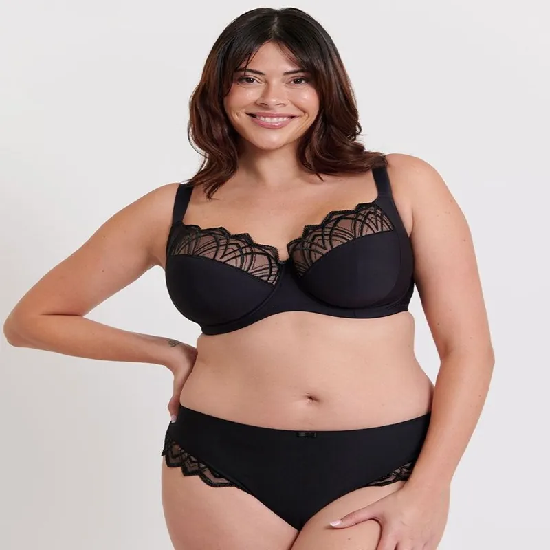 Emilie Deco Full Cup Side Support Bra - Flirtelle