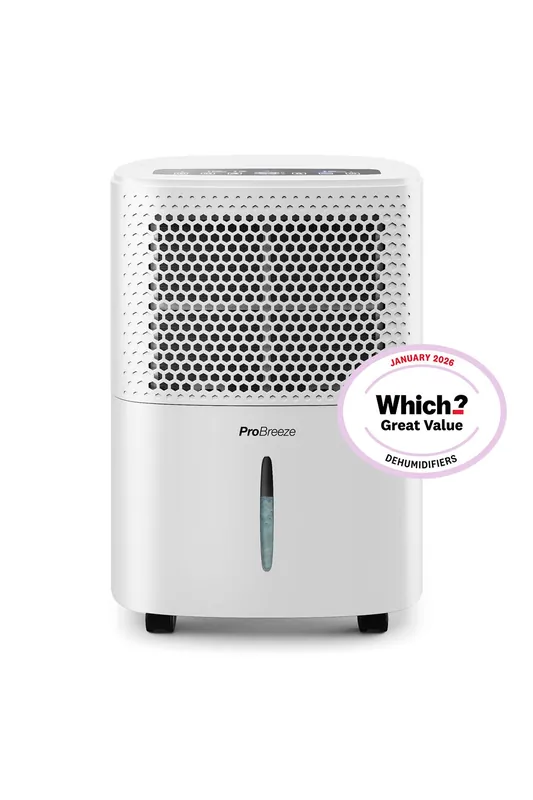 12L Low Energy Dehumidifier with Built-in Humidistat