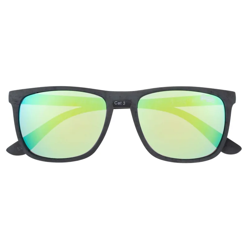 Square Matte Black Green Mirror SDS Shockwave - Superdry