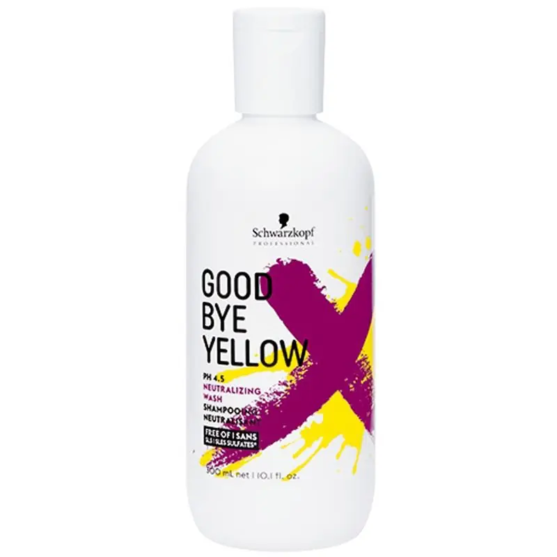 Goodbye Yellow Neutralising Wash 300ml - Schwarzkopf