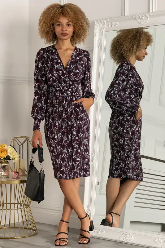 Danielle Long Sleeve Dress - Jolie Moi
