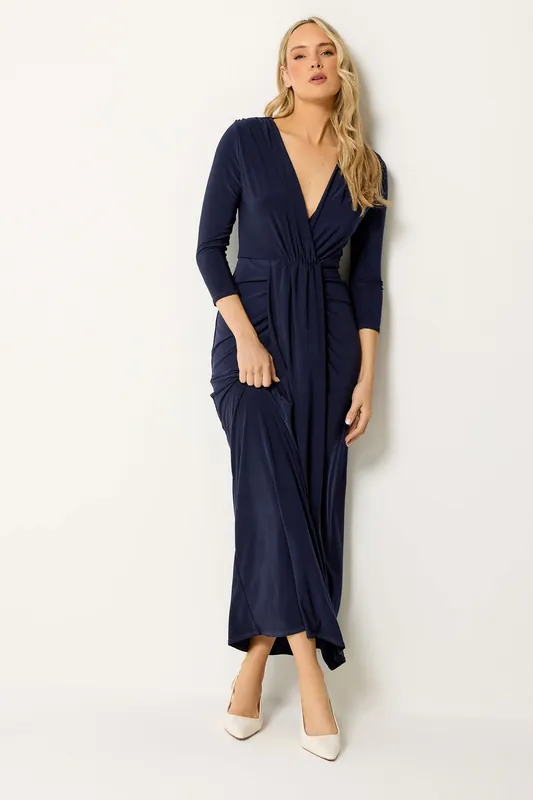 Tall Drape Wrap Maxi Dress - Long Tall Sally