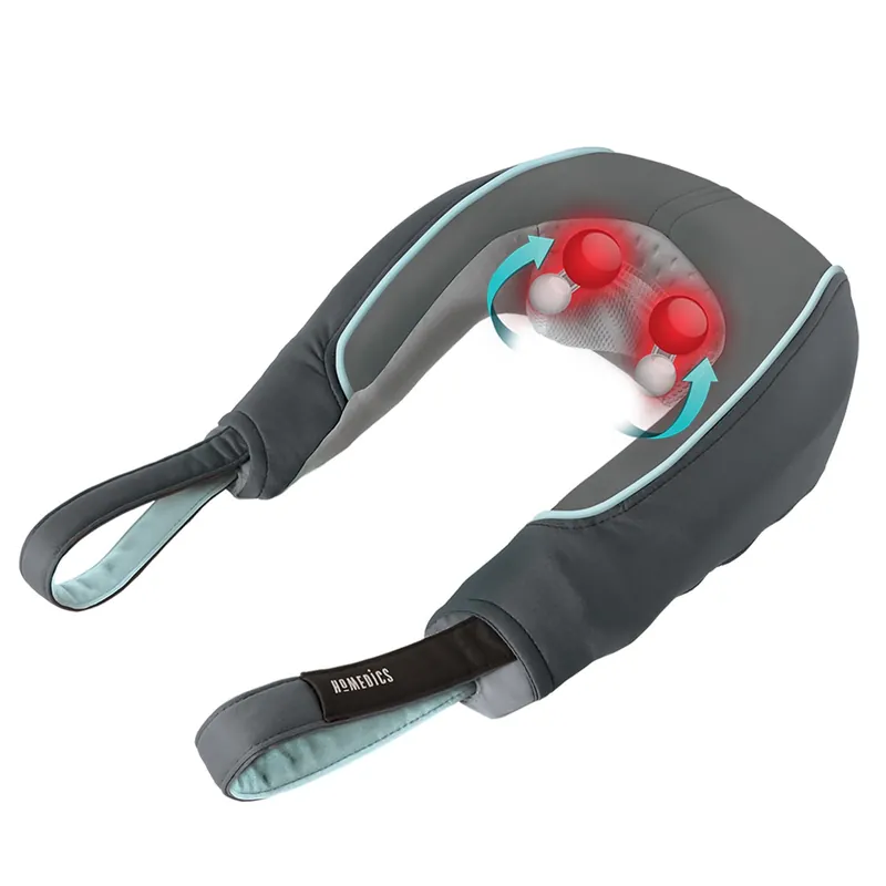 Homedics Shiatsu Massager Heat, Rotating Massagers for Neck and Back, Shoulder
