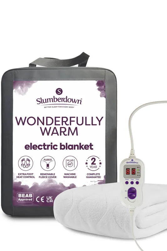 Wonderfully Warm Electric Blanket - Slumberdown