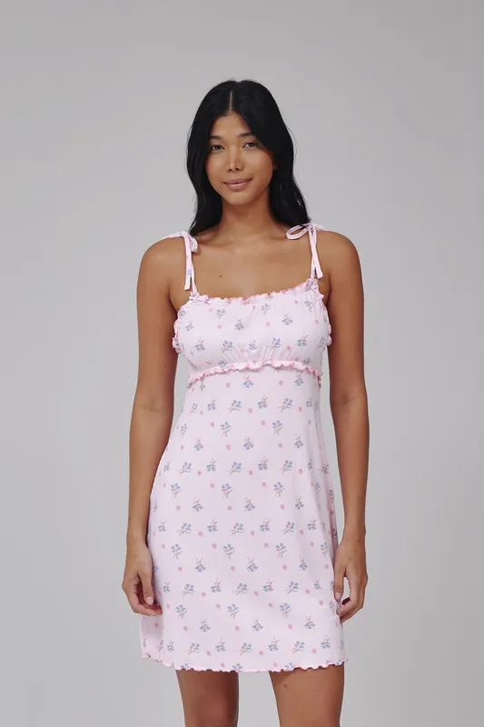 Disty Ribbed Cami Nightie - Loungeable