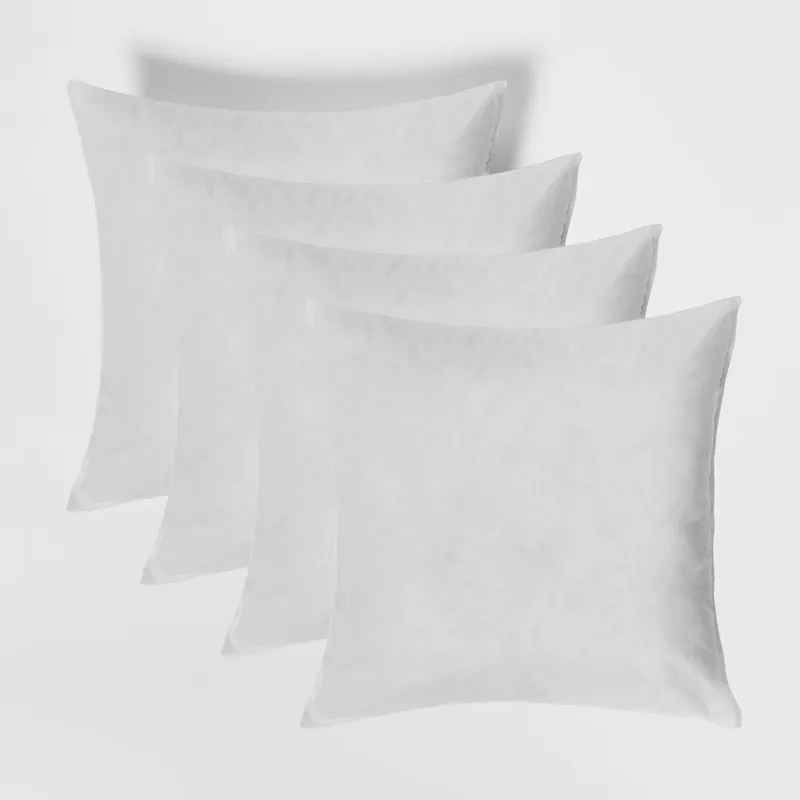 4 Pack Cushion Inserts Filler Hollowfibre Inner Pads - OHS