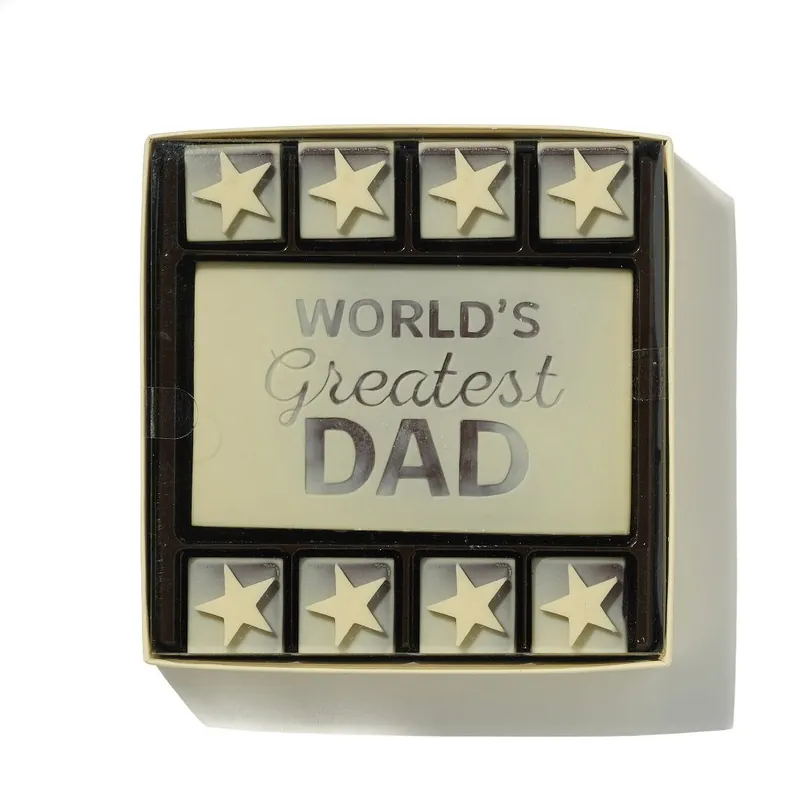 World's Greatest Dad Chocolate Gift Box - CHOC ON CHOC