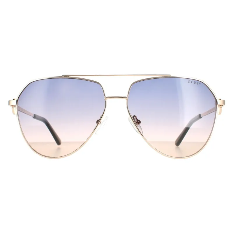 Aviator Gold Blue Gradient GF6140 - Guess