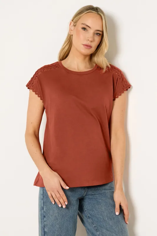 Tall Swirl Hem T-Shirt