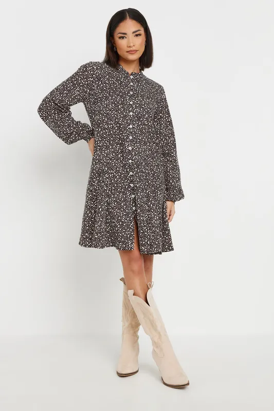 Petite Smock Mini Dress - PixieGirl