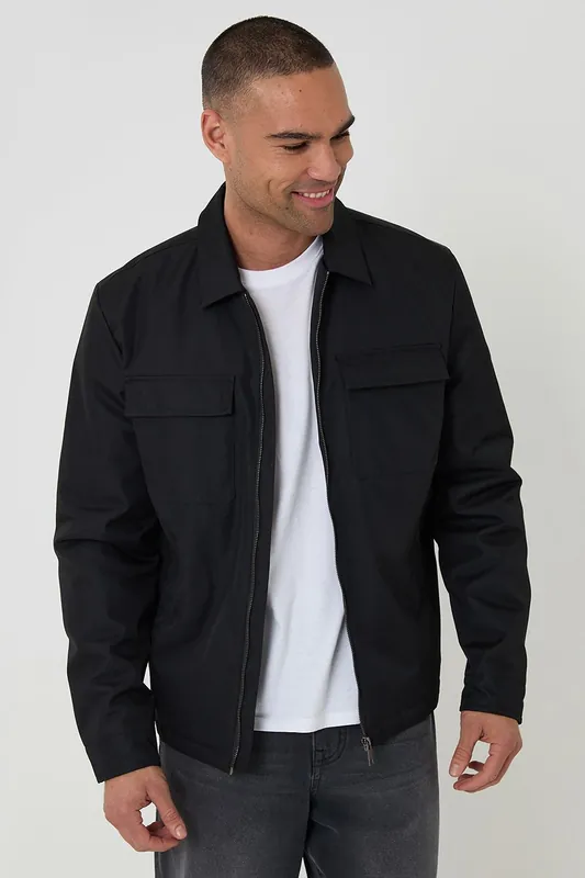 Showerproof Lightweight Zip Up Jacket - Threadbare
