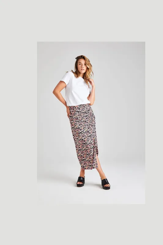 Beech Gathered Detail Midi - Urban Bliss