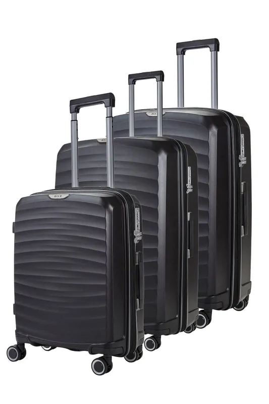 Sunwave Hard Shell Suitcase Luggage Trolley Cabin - Infinity Leather