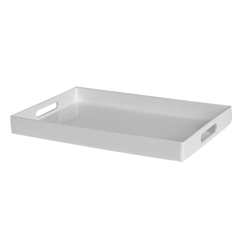 Rectangle Serving Trays 34.5 x 25cm Pack of 3 - Argon Tableware