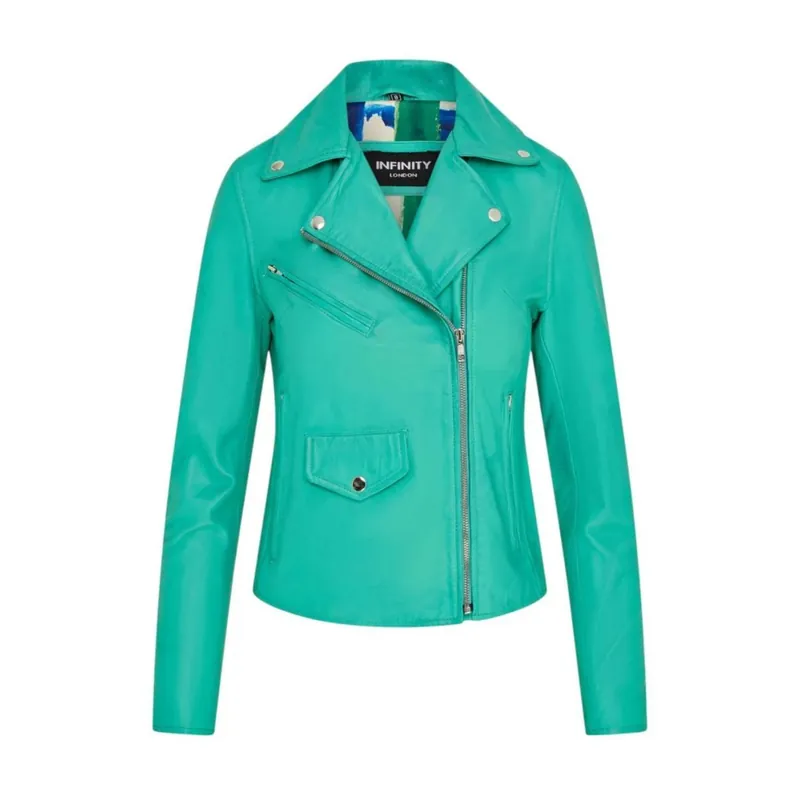 Real Leather Brando Style Biker Jacket - TruClothing