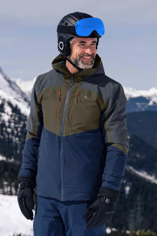 Anton Waterproof Padded Ski Jacket Waterproof Coat - Mountain Warehouse