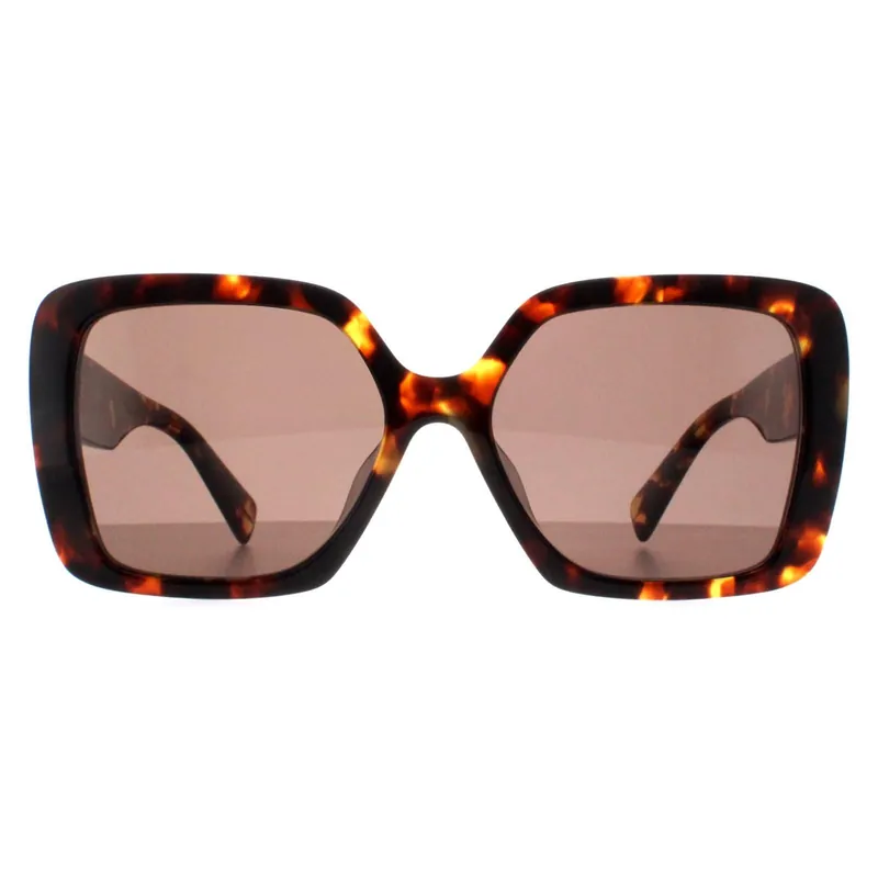 Square Honey Havana Dark Brown MU10YS - Miu Miu