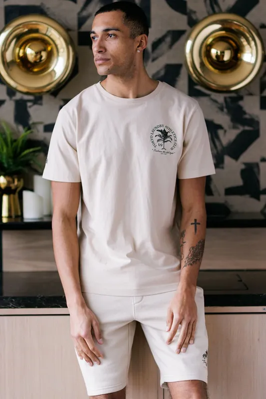 Athletics Club Graphic T-Shirt and Jogger Short Set