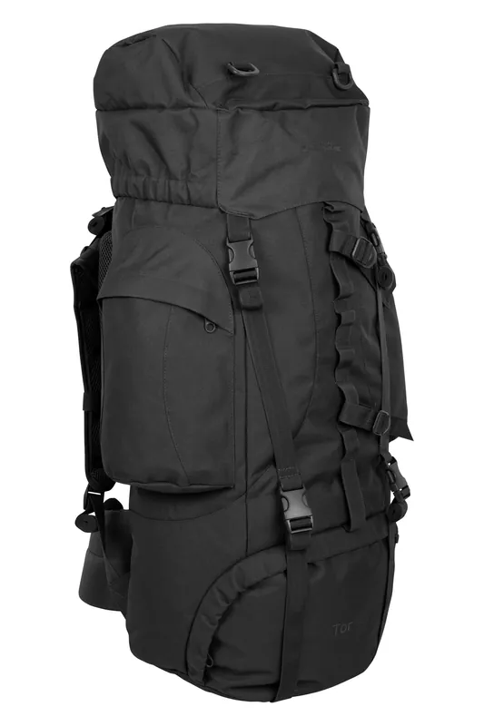 'Tor' Padded Multiple Pockets Travelling Rucksack 65L - Mountain Warehouse