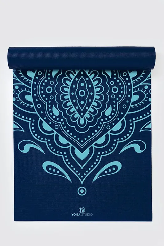 Mysterious Peacock Designed Yoga Mat 6mm - Yoga Studio