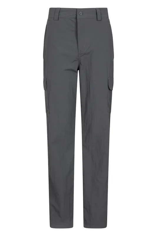 Explore' Lightweight Quick Dry Short Length Multi Pocket Trousers - Mountain Warehouse