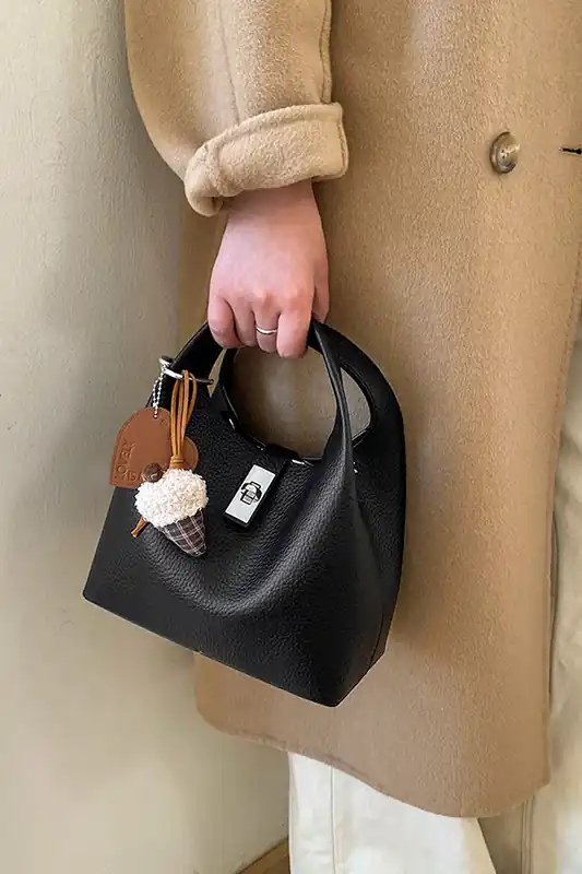 'Storm' Small Crossbody Bag With Detachable Bag Charm - XY London