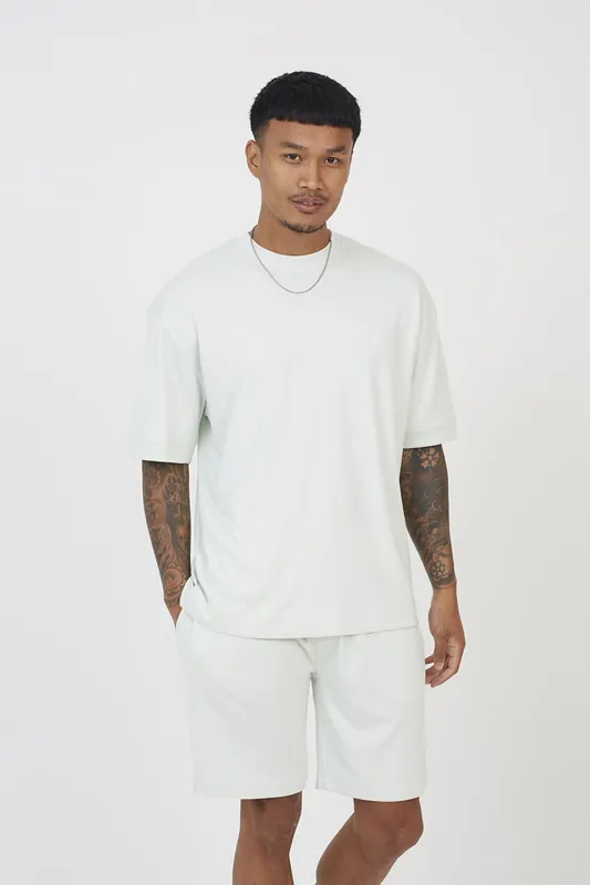 Oversized T-Shirt & Short Co-ord Set