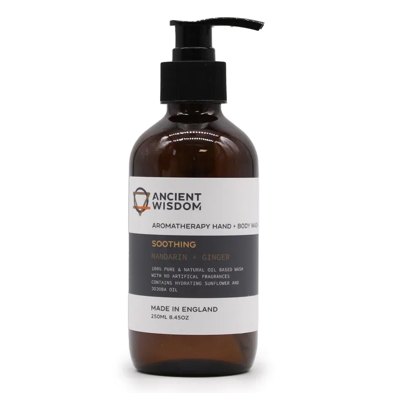 Mandarin & Ginger Hand & Body Wash 250ml - KDMD