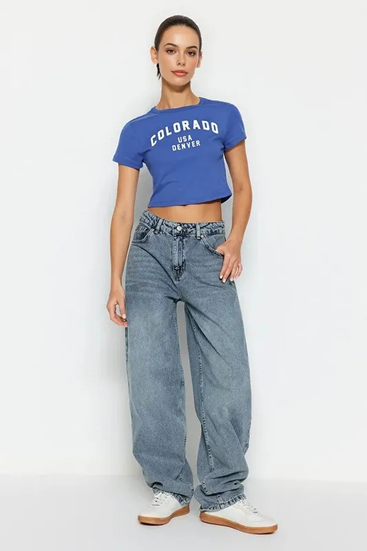Low Waist Loose Baggy Jeans - WOVCOR