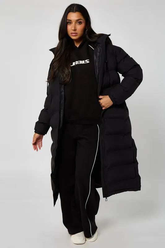 Heat seal Maxi Puffer Coat - Urban Bliss