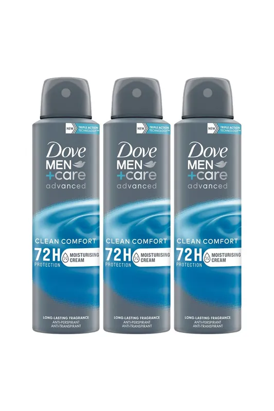 3x Men+Care 'Antiperspirant' Deo 72H Protection - 150 ml
