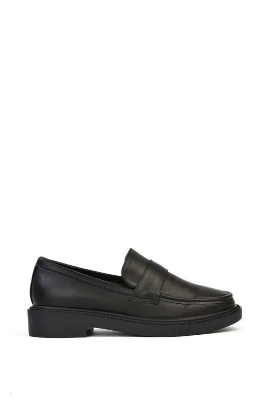 Hanah' Chunky Loafers Flat Back To School Shoes - XY London