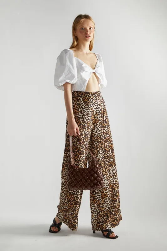 Wide Leg Trousers - Shnoo