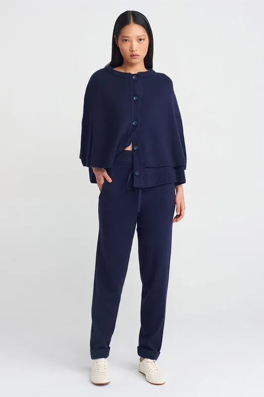 Women’s Lurex Knit Jogger Pants - Dilvin